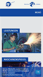 Mobile Screenshot of lemkemetallspritzerei.de
